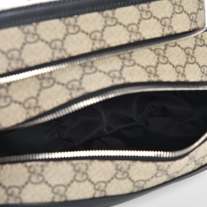 Gucci GG Supreme Monogram Toiletry Case Black 5 of 9