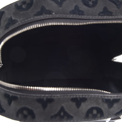 Louis Vuitton Monogram Suede Tuffetage Deauville Cube Gris 5 of 13