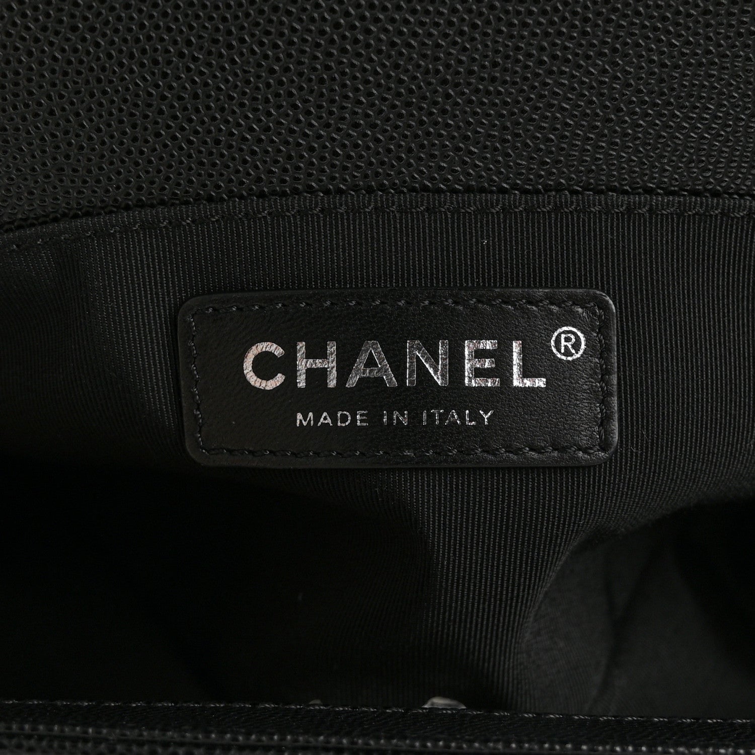 Chanel Caviar Quilted Medium Boy Flap Black 6 of 12