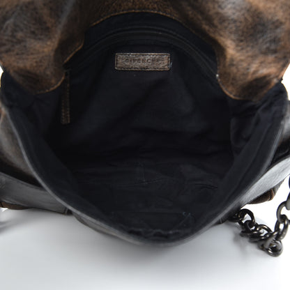 Givenchy Tumbled Sheepskin Eve Messenger Brown 5 of 16