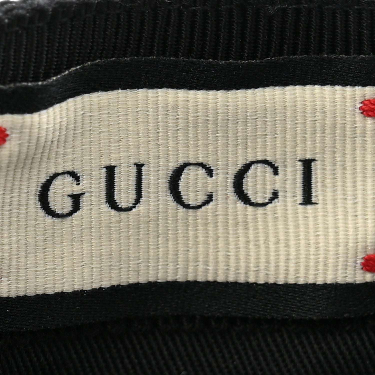 Gucci Monogram Textured Dollar Calfskin Zeno Baseball Hat M Black 8 of 11