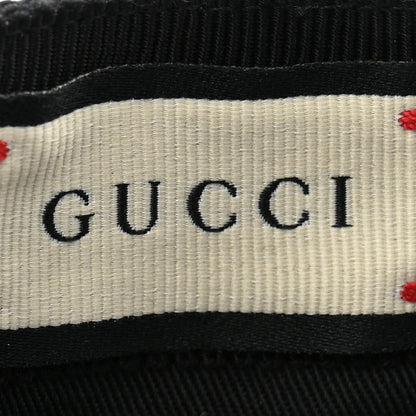 Gucci Monogram Textured Dollar Calfskin Zeno Baseball Hat M Black 8 of 11