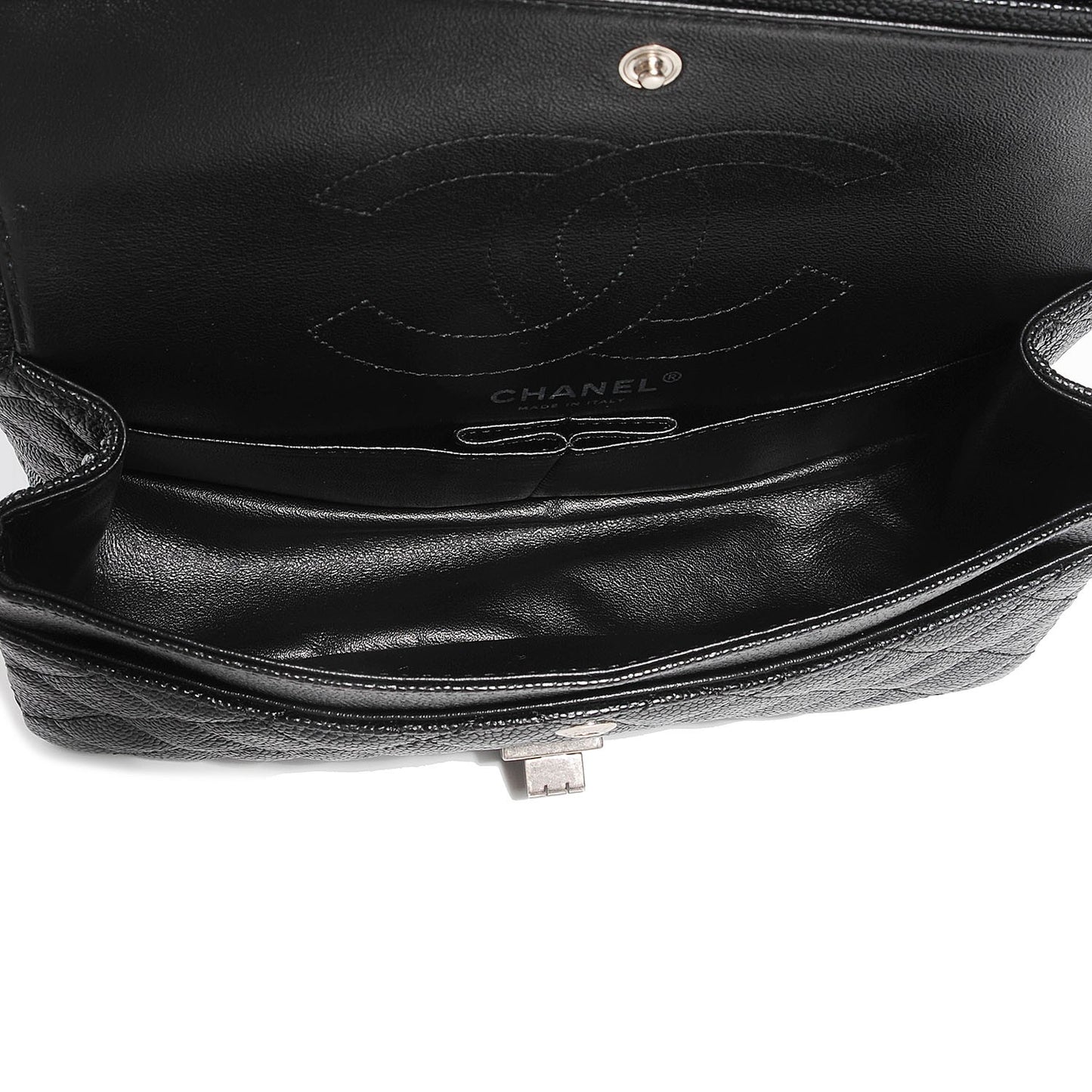 Caviar Quilted 2.55 Reissue 225 Flap Black