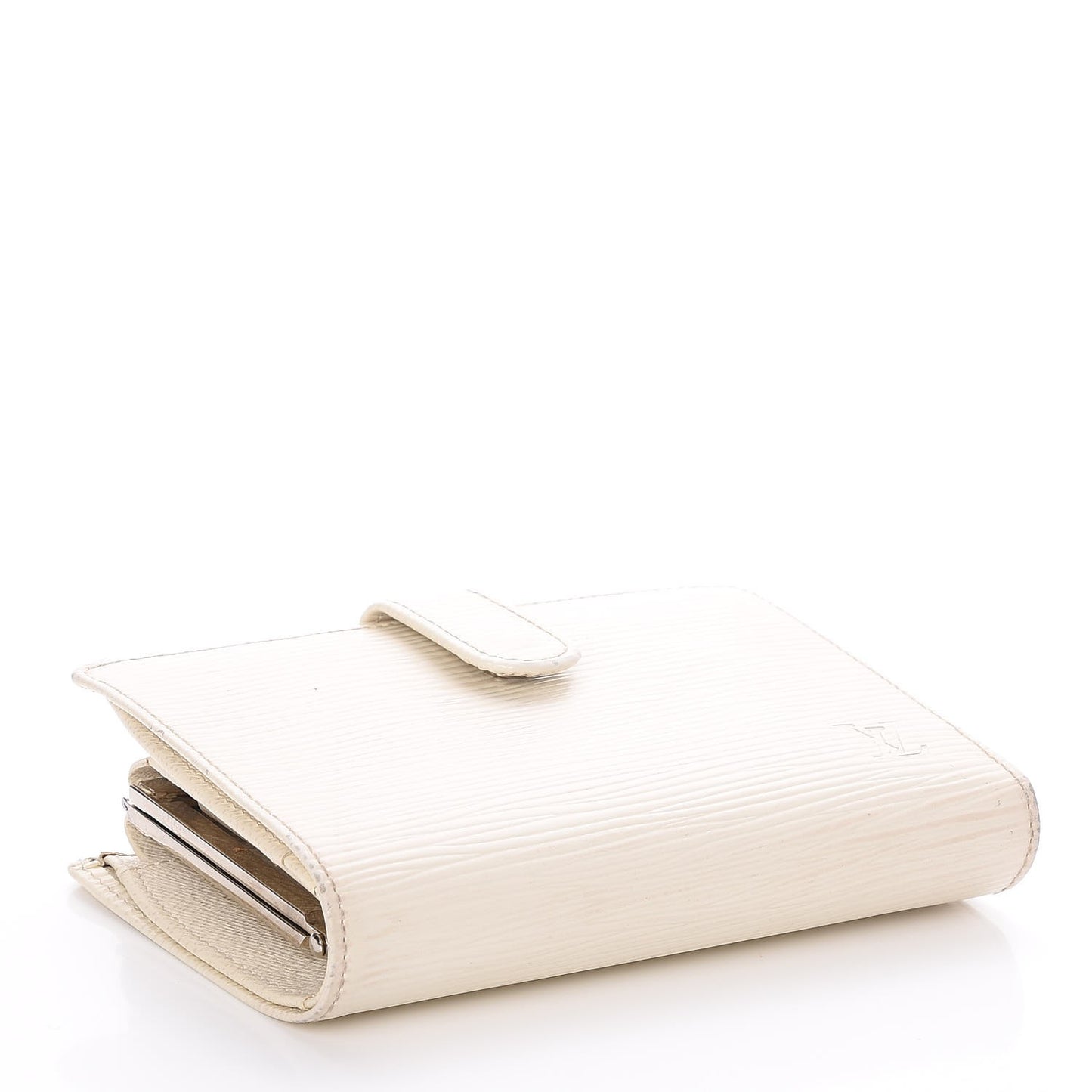 Epi French Purse Wallet Ivory Ivory