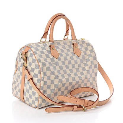 Louis Vuitton Damier Azur Speedy Bandouliere 30 2 of 9