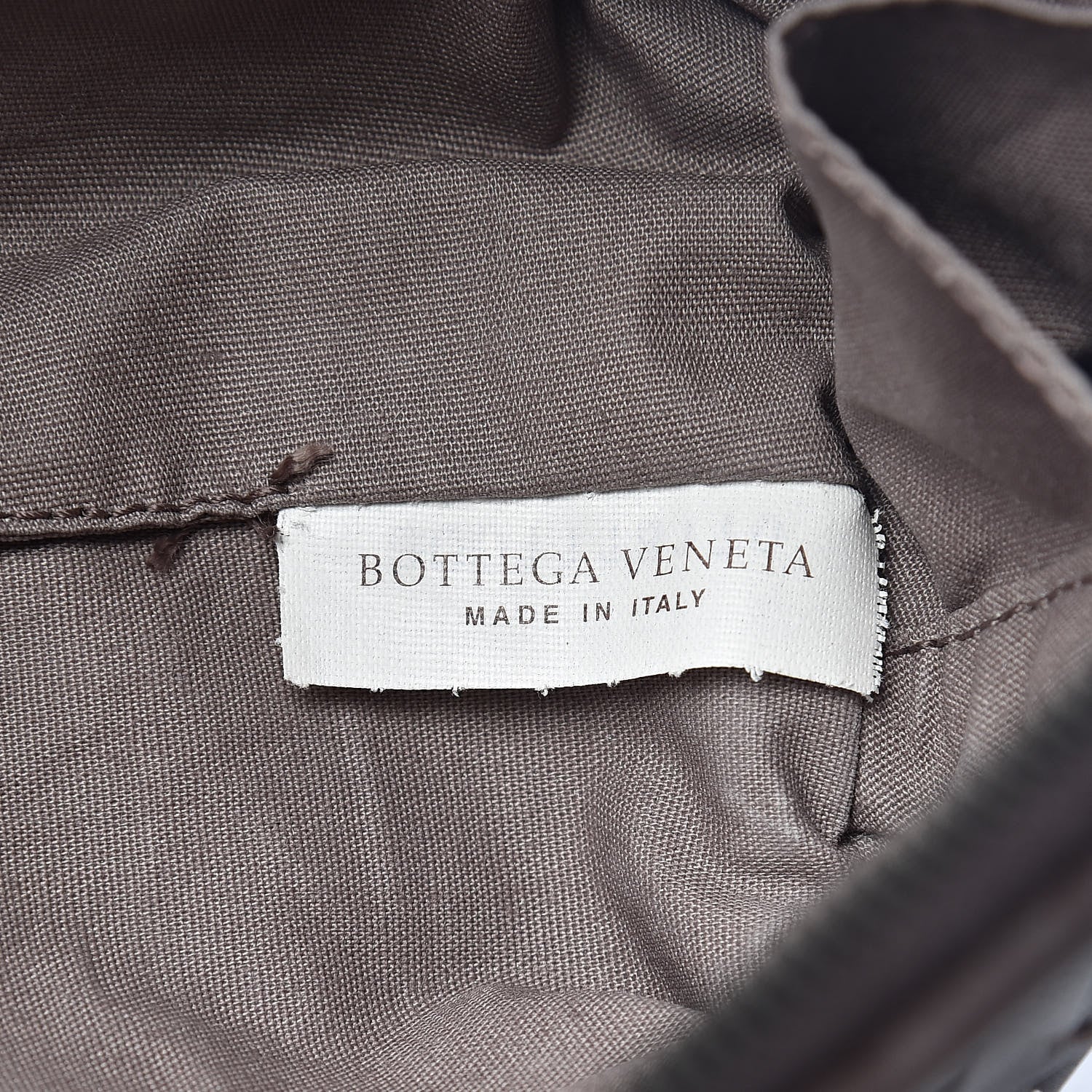 Bottega Veneta Nappa Intrecciato Cosmetic Pouch Ebano 7 of 7