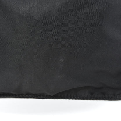 Prada Nylon Small Flat Messenger Bag Black 11 of 13