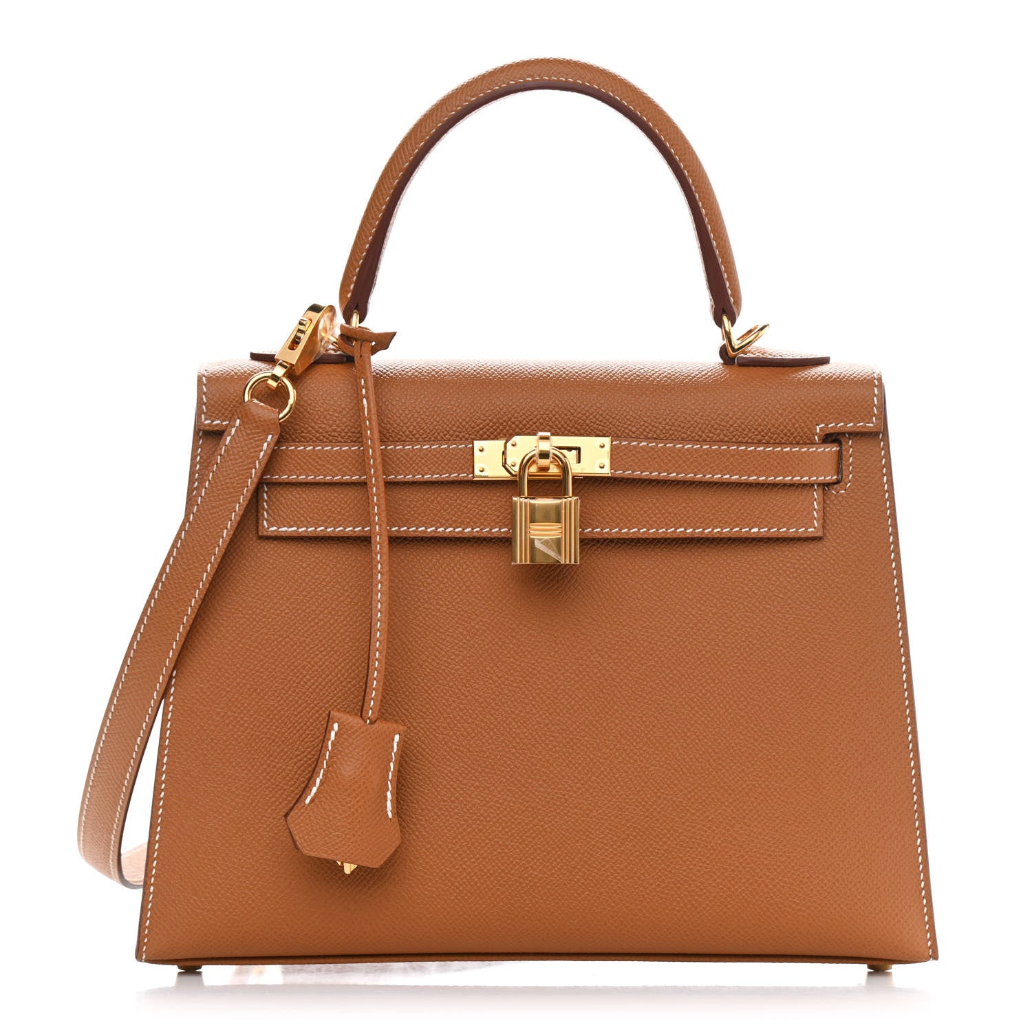 Hermes Epsom Kelly Sellier 25 Gold 1 of 10