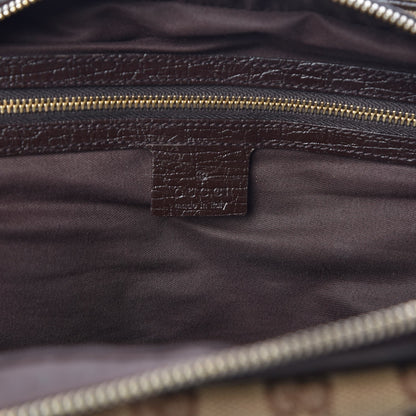 Gucci Monogram Hasler Boston Dark Brown 6 of 19