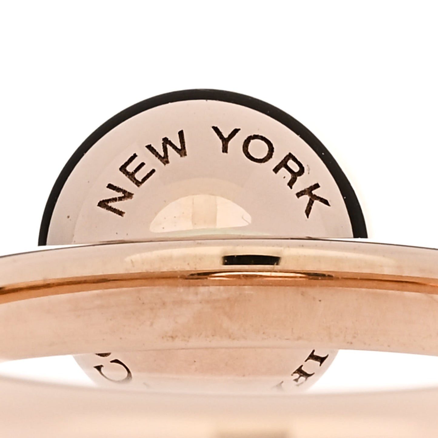 18K Rose Gold 8mm HardWear Ball Ring 49 5
