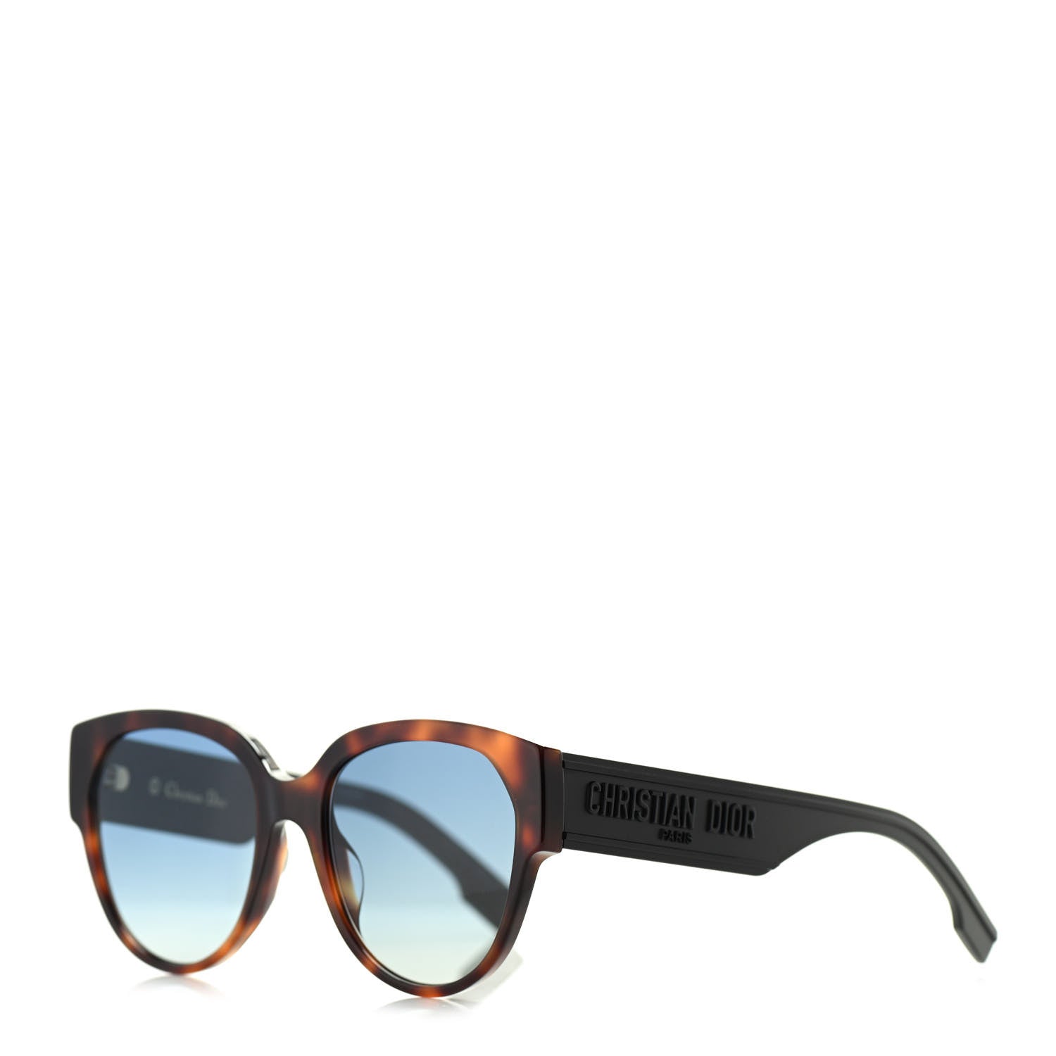 Christian Dior Acetate DiorID2 Sunglasses Tortoise 1 of 9