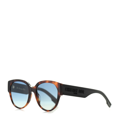 Christian Dior Acetate DiorID2 Sunglasses Tortoise 1 of 9