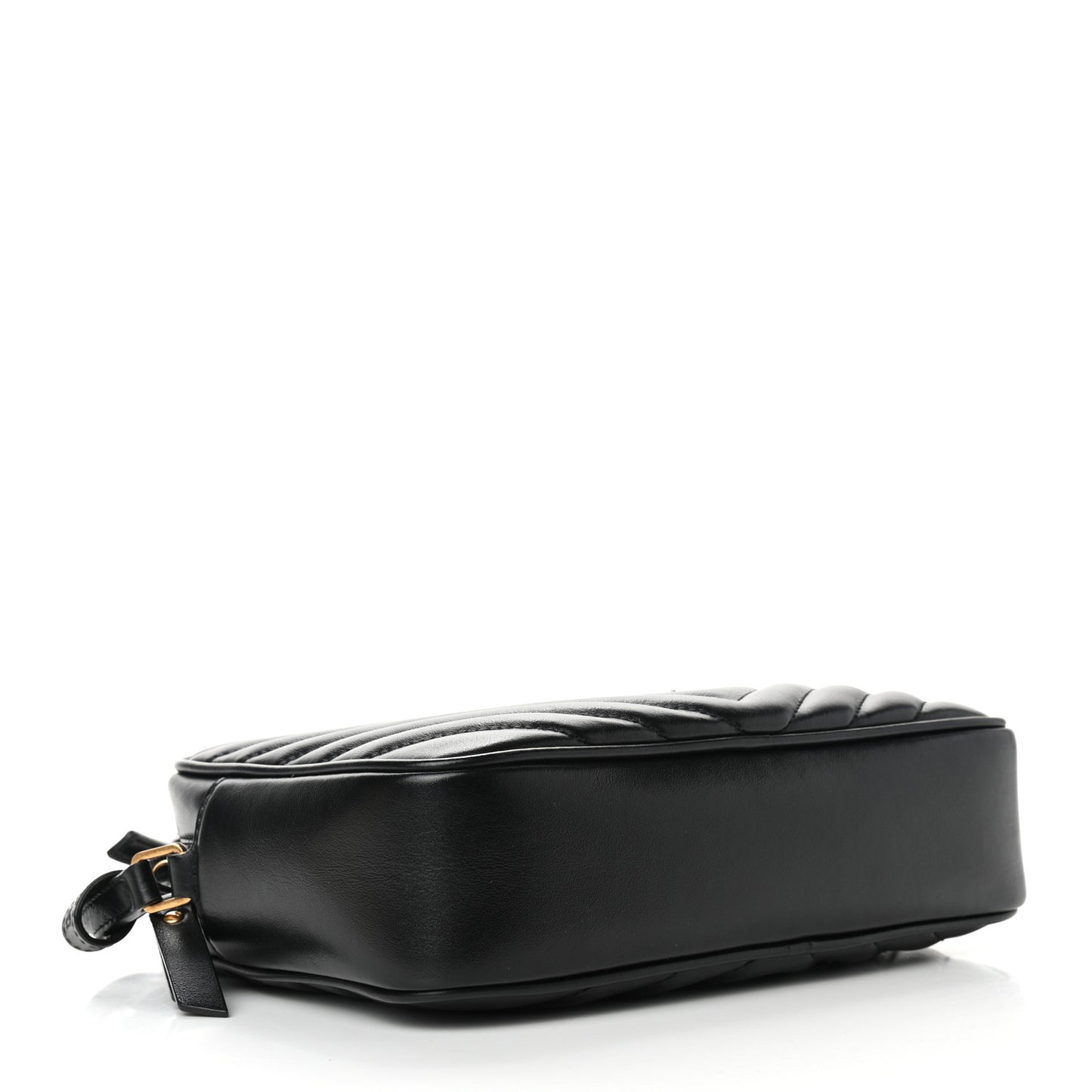 Calfskin Matelasse Monogram Lou Camera Bag Black