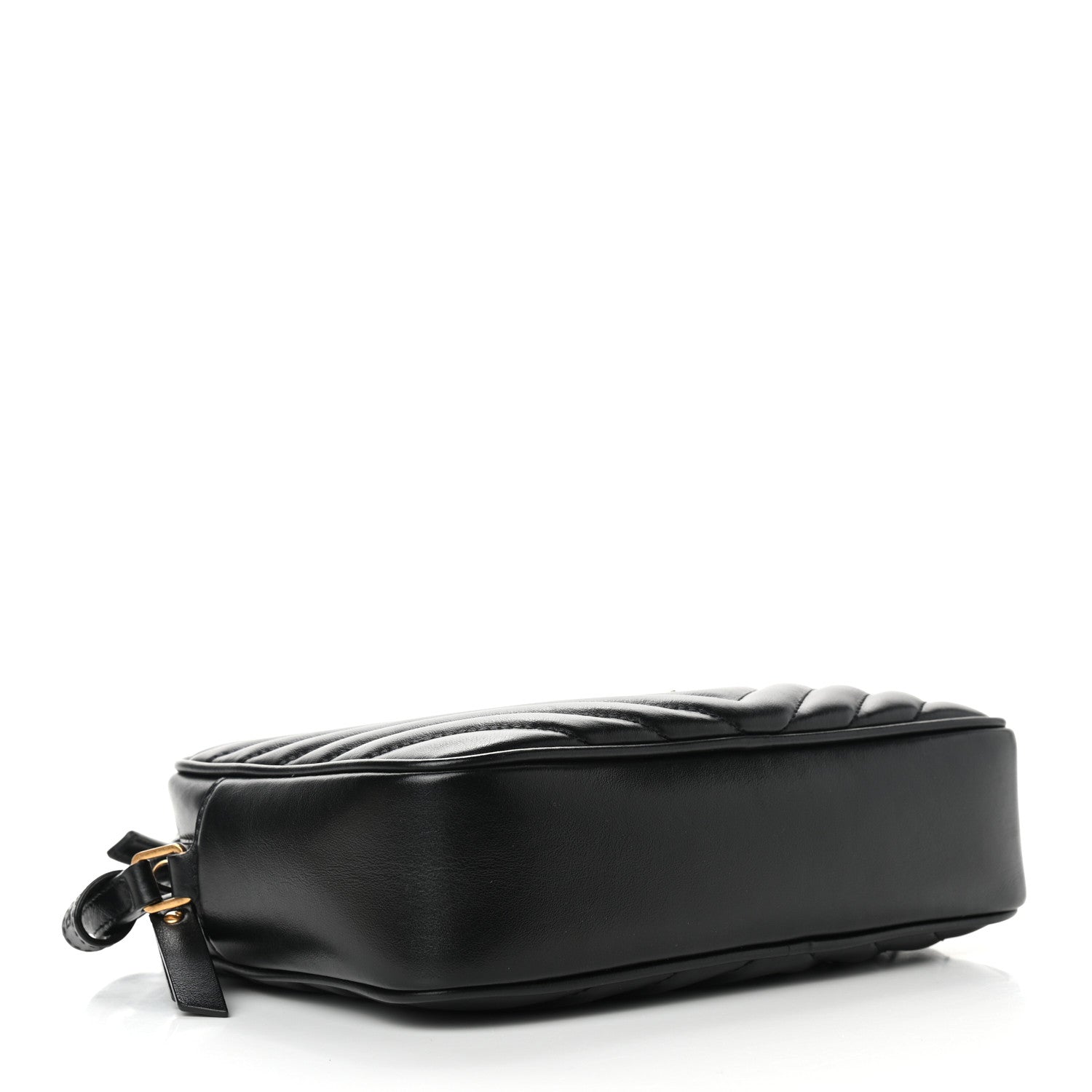 Saint Laurent Calfskin Matelasse Monogram Lou Camera Bag Black 4 of 9
