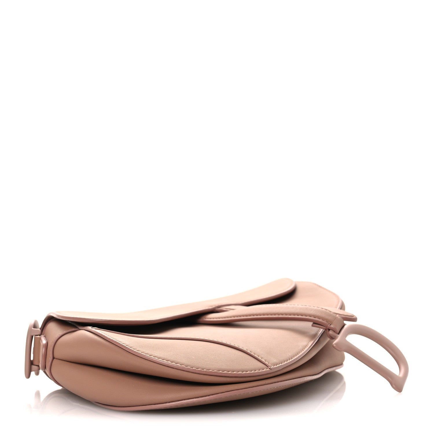 Christian Dior Ultra Matte Calfskin Saddle Bag Fard 4 of 13