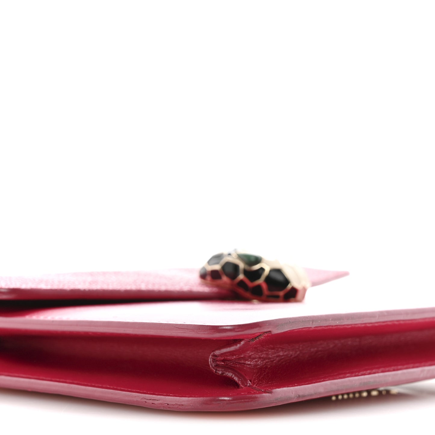 Galuchat Calfskin Serpenti Forever Crossbody Bag Pink Pink