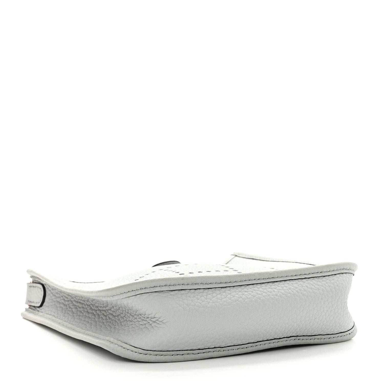Hermes Taurillon Clemence Amazone Evelyne TPM Bleu Pale Nata 4 of 11