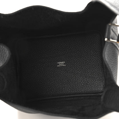 Hermes Taurillon Clemence Picotin Lock 18 PM Black 5 of 13