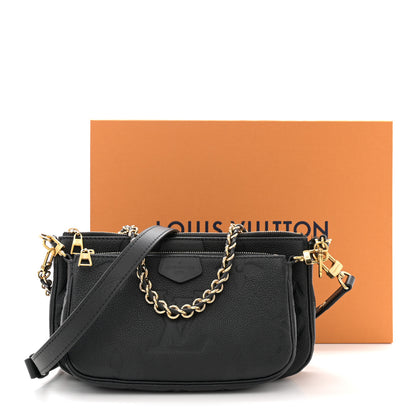 Louis Vuitton Empreinte Monogram Giant Multi Pochette Accessories Black 14 of 14