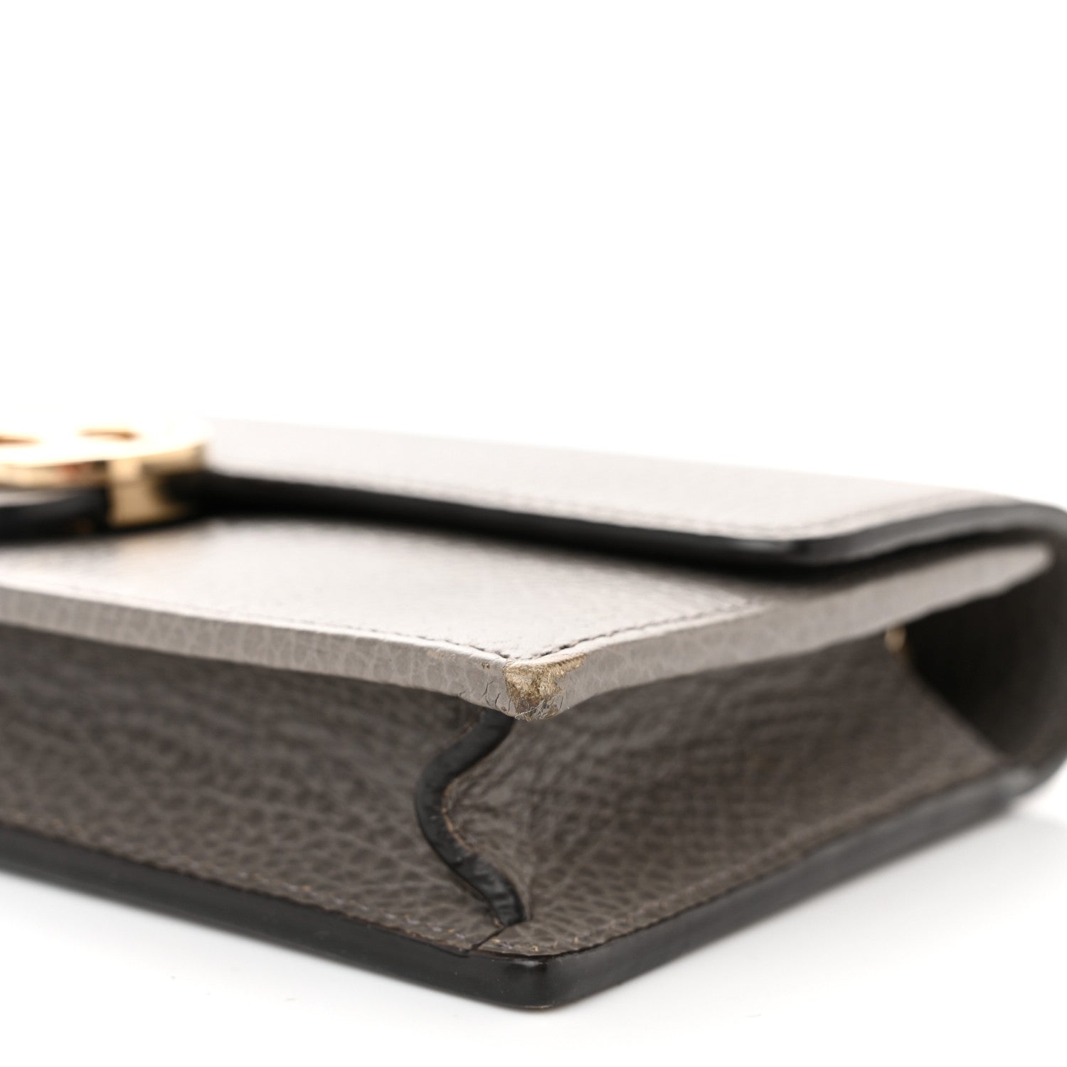 Gucci Dollar Calfskin Interlocking G Chain Wallet Loess 9 of 10