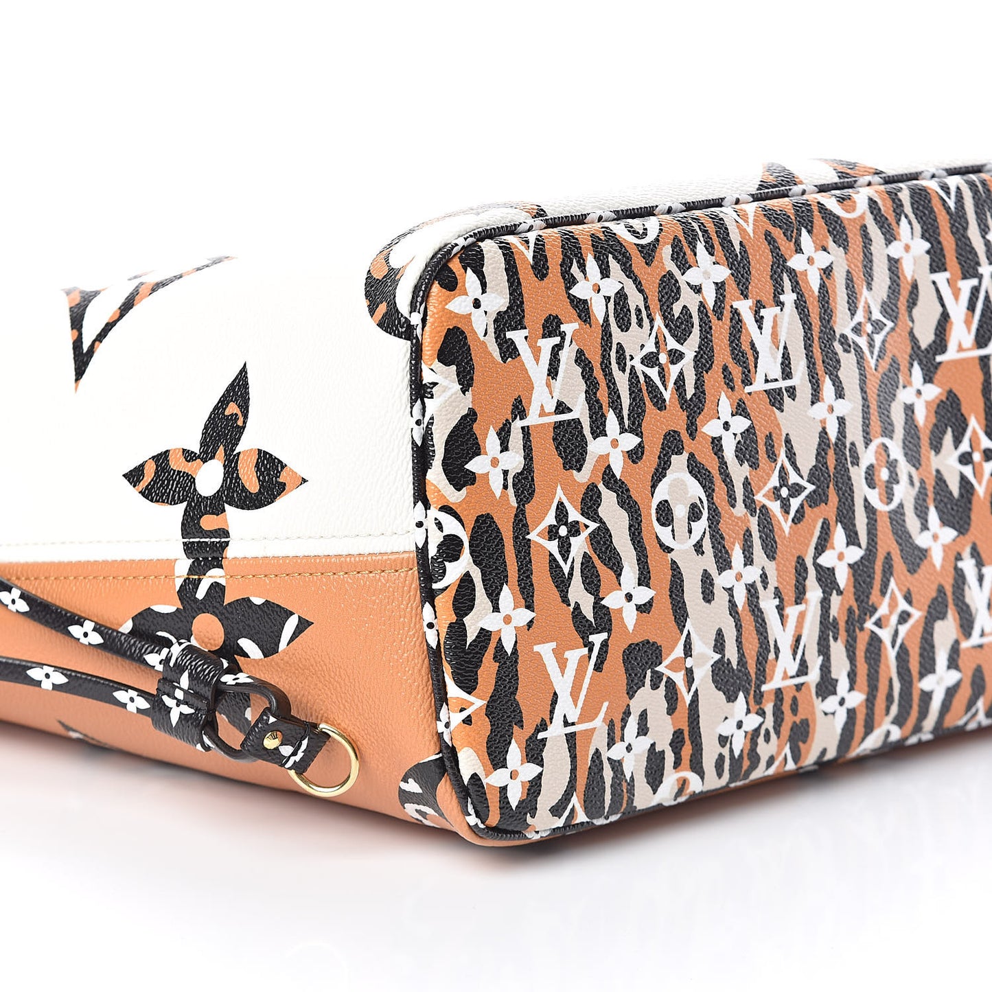 Monogram Giant Jungle Neverfull MM Ivory