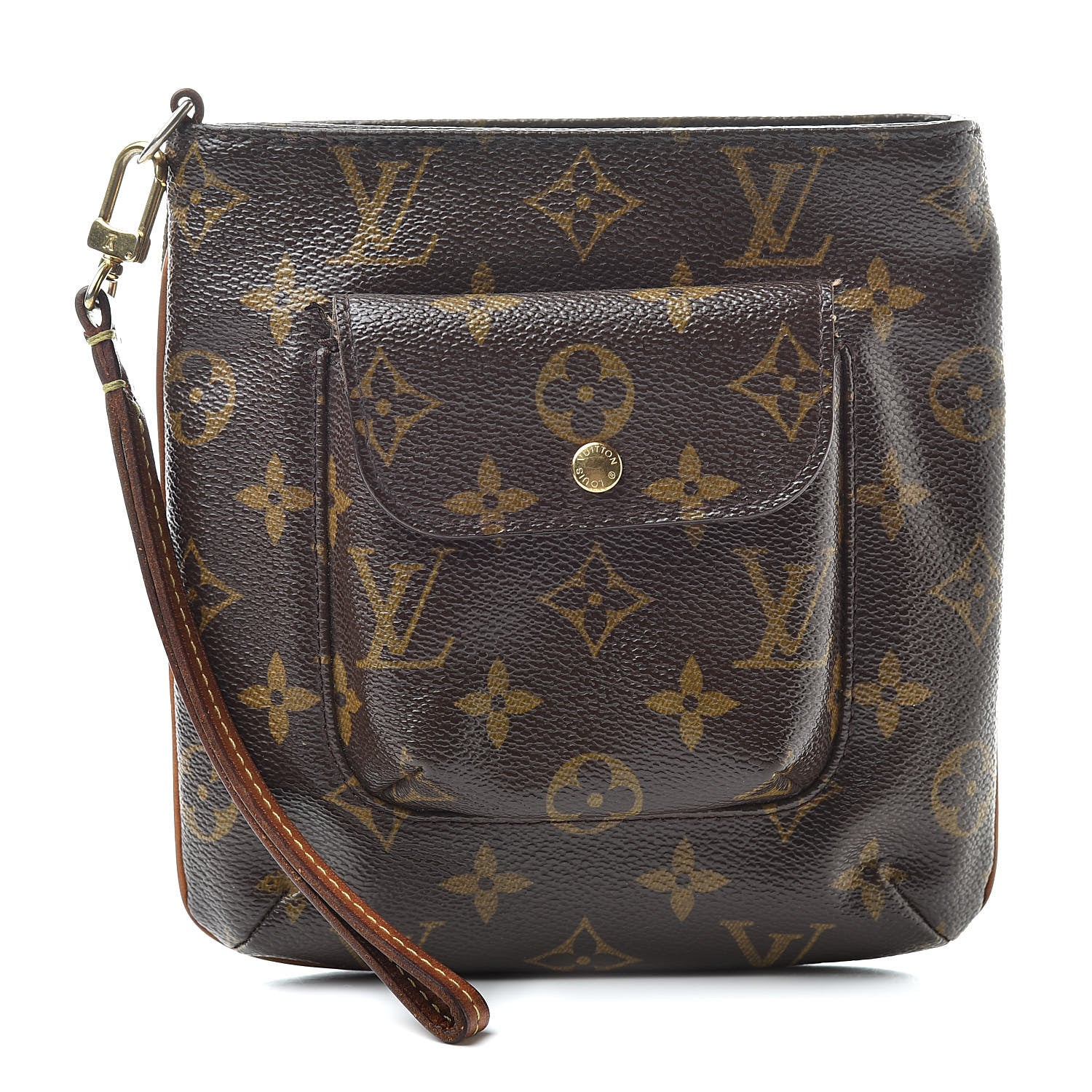 Louis Vuitton Monogram Partition Wristlet 1 of 13