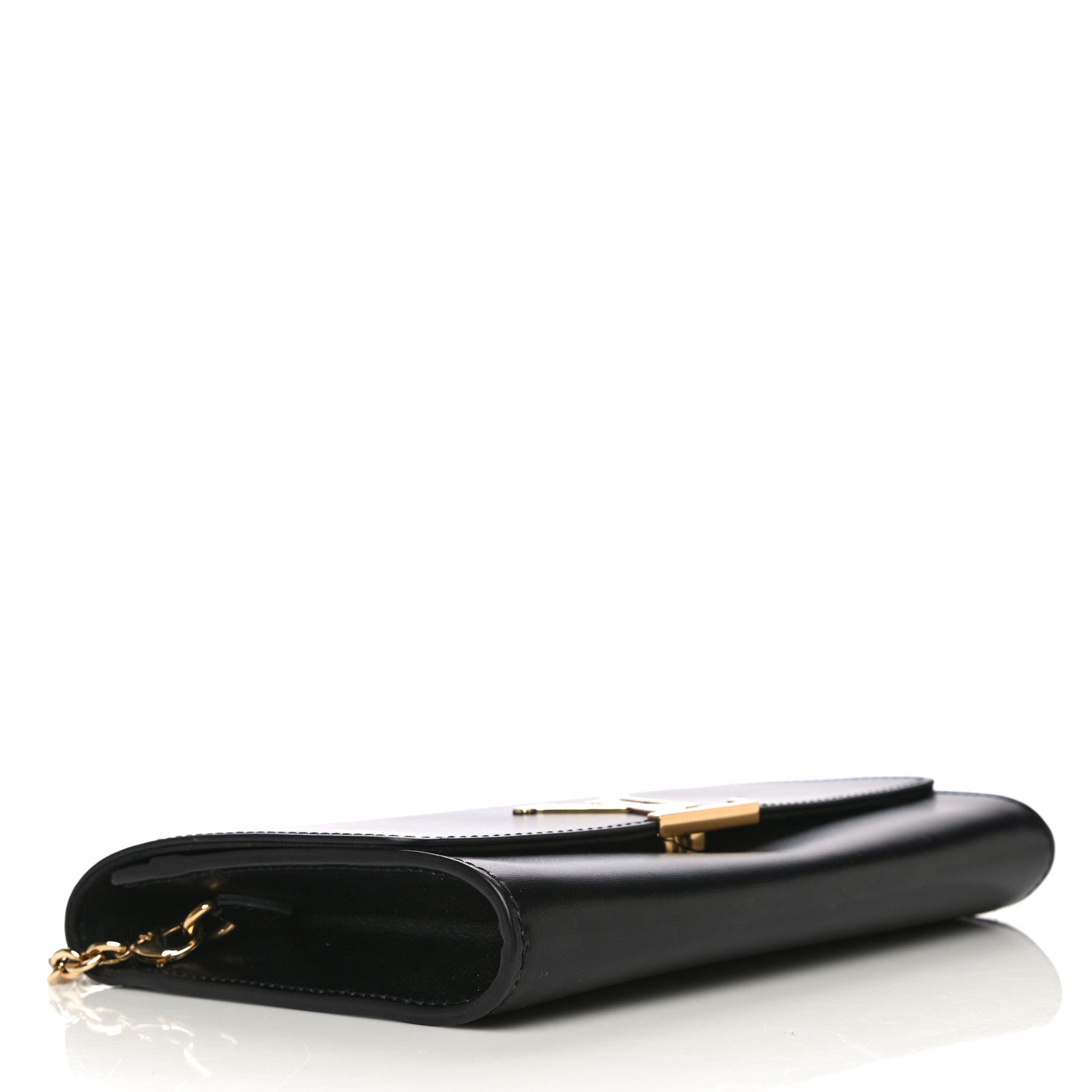 Louis Vuitton Calfskin Chain Louise GM NM Black 4 of 25