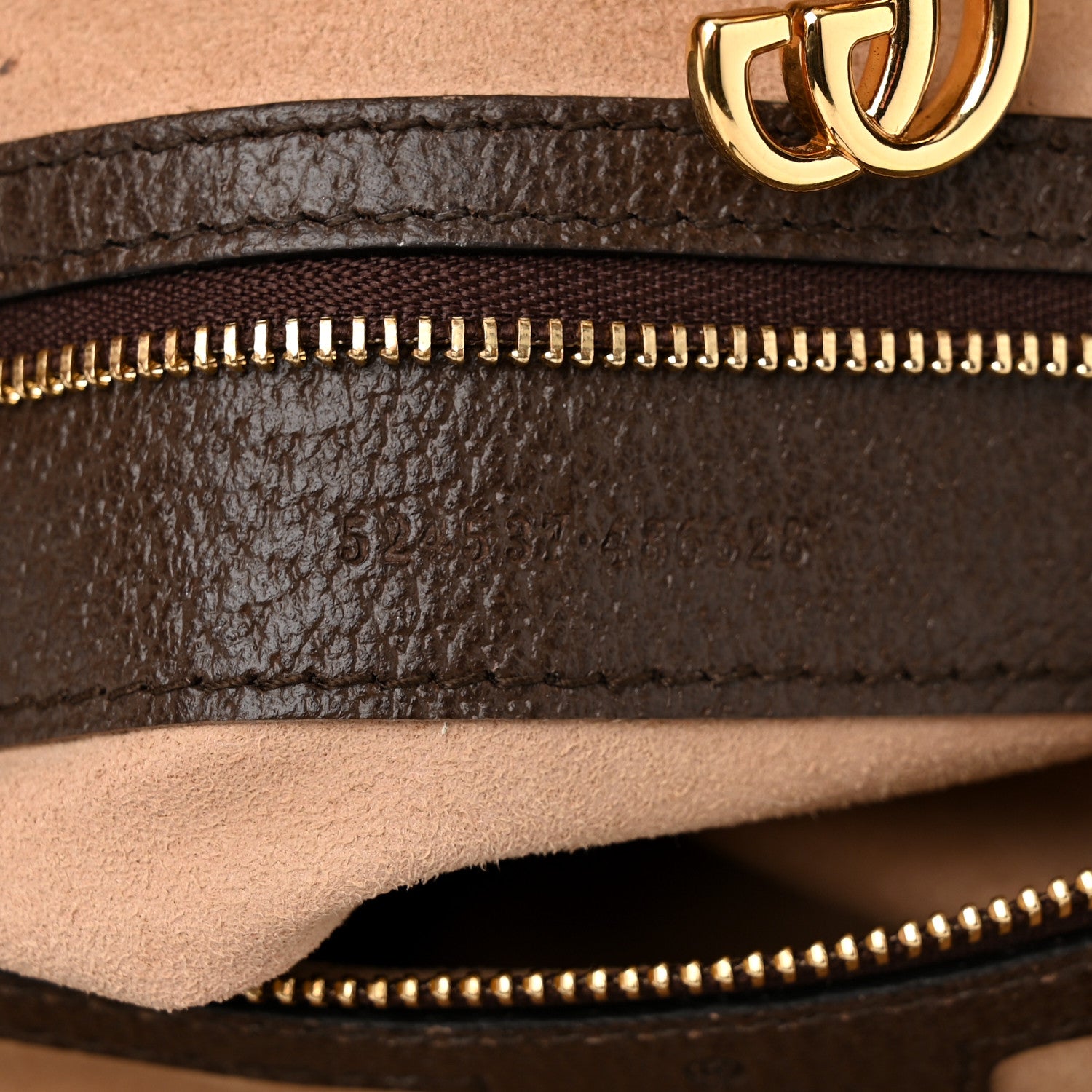 Gucci GG Supreme Monogram Web Medium Ophidia Tote Bag Brown 7 of 12