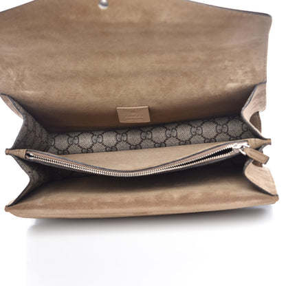 Gucci GG Supreme Monogram Small Dionysus Shoulder Bag Taupe 7 of 11