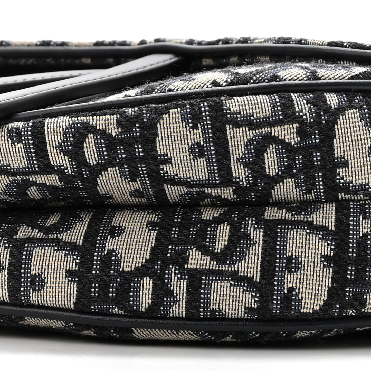Oblique Saddle Bag Blue
