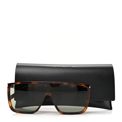Saint Laurent Metal SL 364 Mask Sunglasses Tortoise 8 of 8