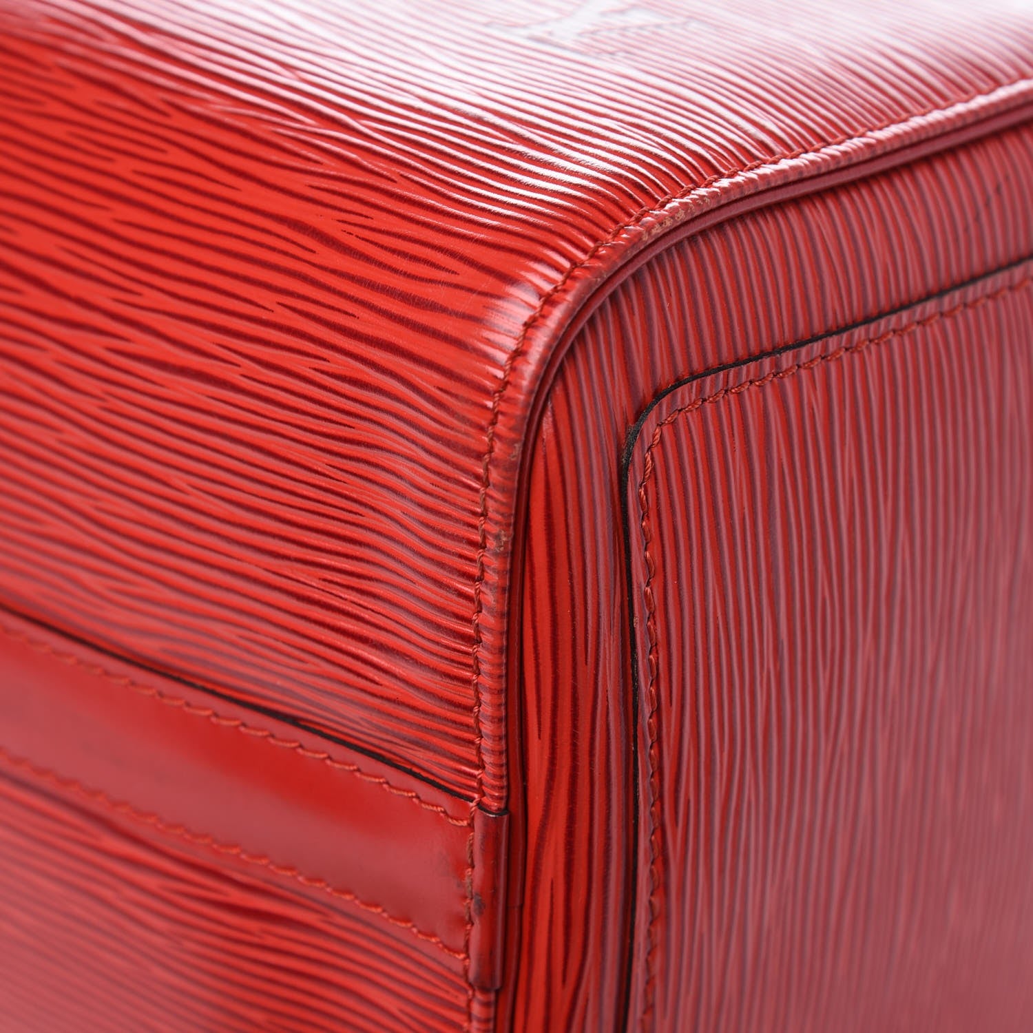 Louis Vuitton Epi Speedy 25 Castillan Red 11 of 14
