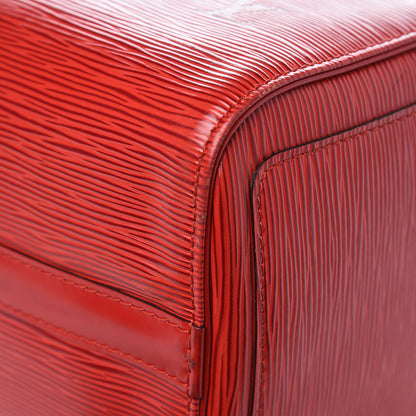 Louis Vuitton Epi Speedy 25 Castillan Red 11 of 14