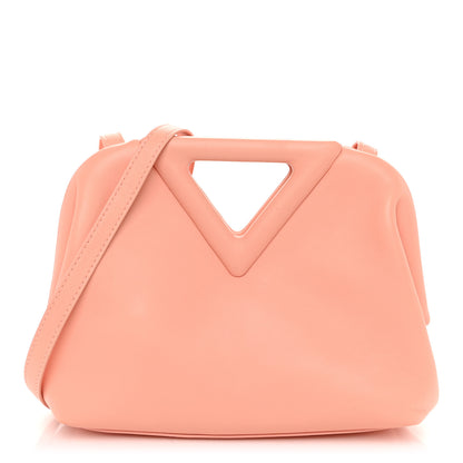 Bottega Veneta Calfskin Small The Point Triangle Bag Peachy 1 of 10
