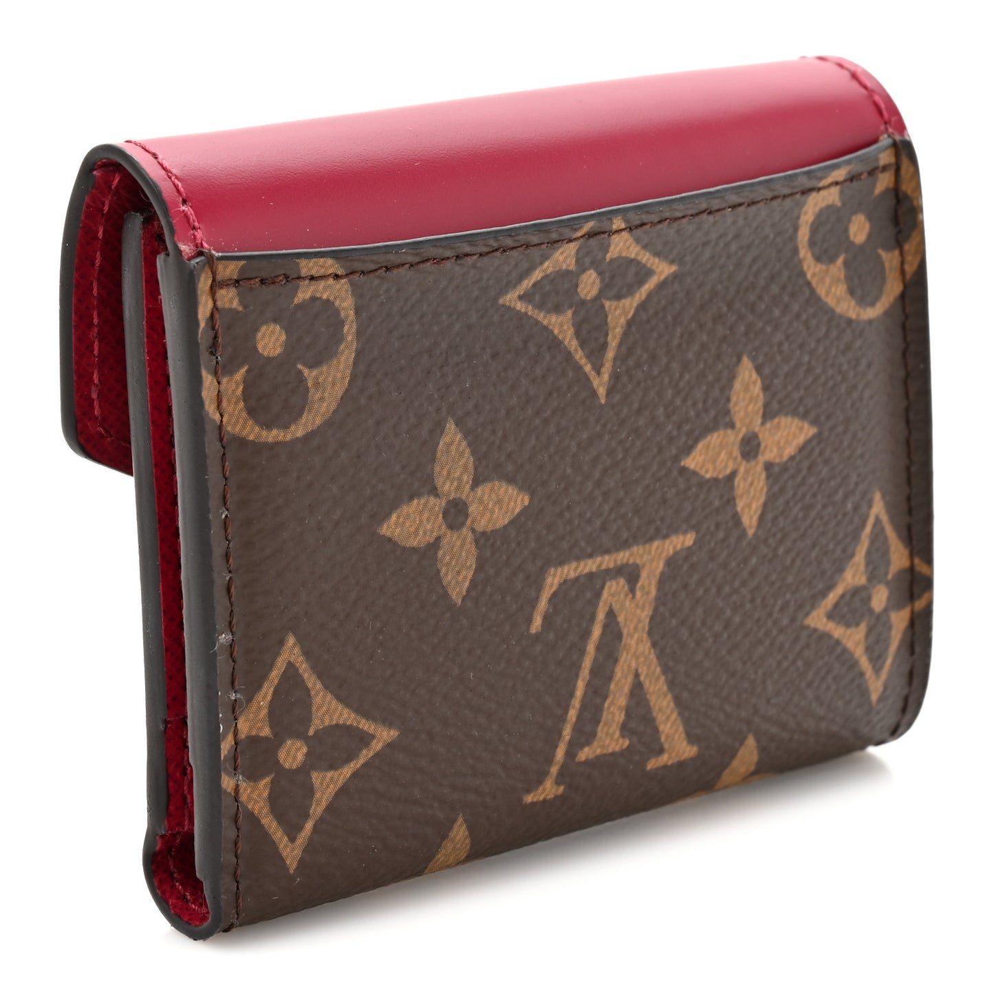 Monogram Zoe Wallet Fuchsia