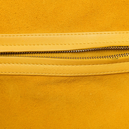Celine Supple Calfskin Medium Phantom Luggage Sun Yellow 5 of 9