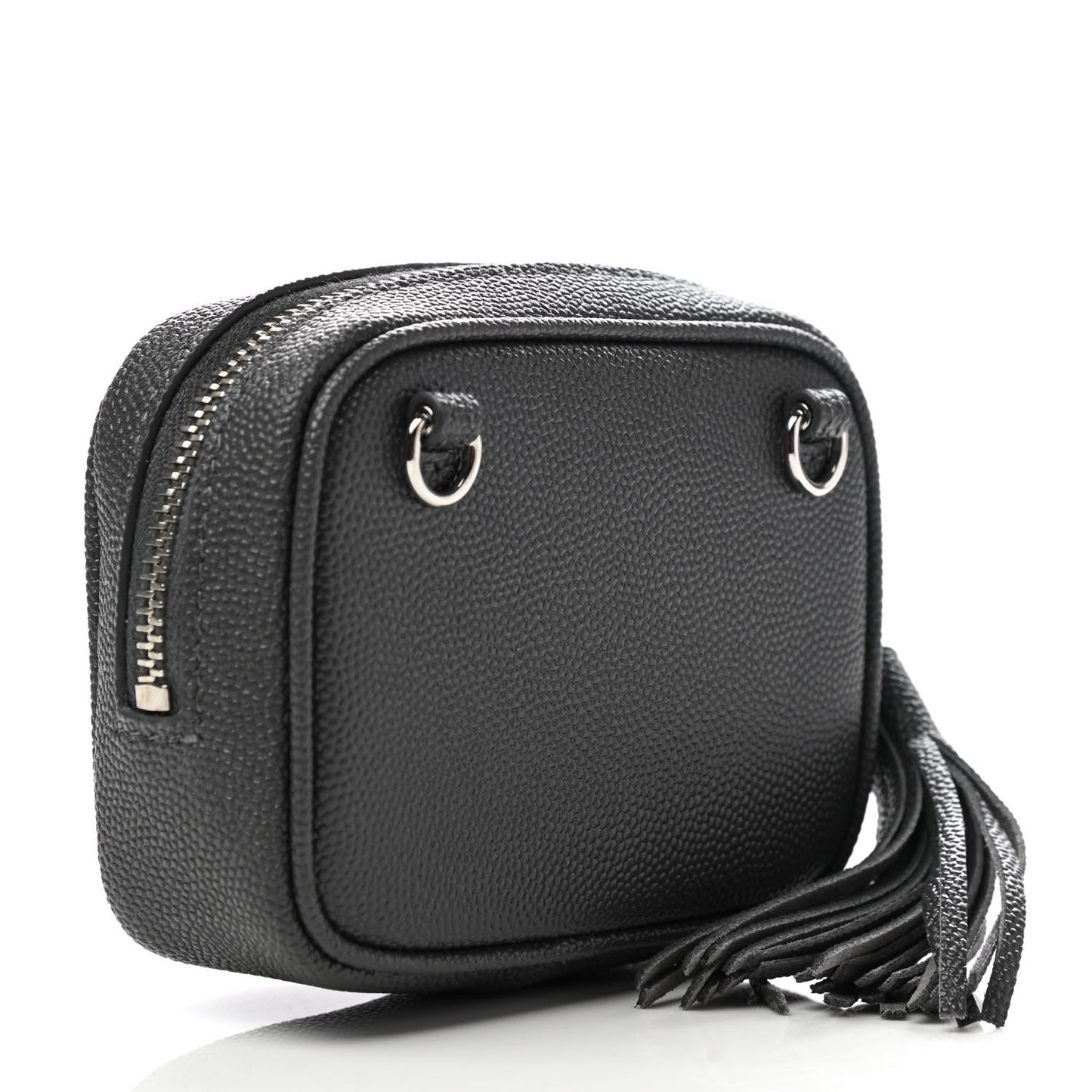 Grain De Poudre Matelasse Monogram Baby Lou Camera Bag Dark Smog