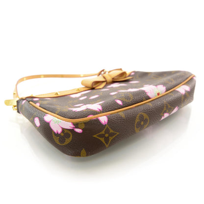 Louis Vuitton Monogram Cherry Blossom Pochette Accessories Brown 4 of 7
