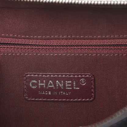 Chanel Glazed Calfskin Small Coco Boy Camera Case Black 7 of 9