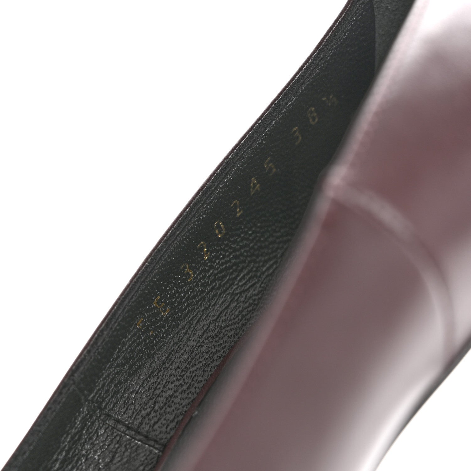 Saint Laurent Calfskin Janis 105 Platform Pumps 38.5 Cordovan 8 of 9