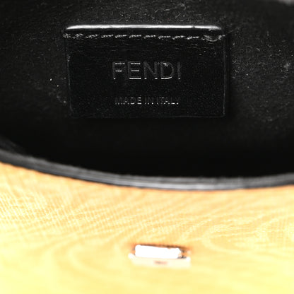 Fendi X SARAH COLEMAN Glazed Fabric Micro FF Vertigo Phone Holder Cyber Mimosa 5 of 10