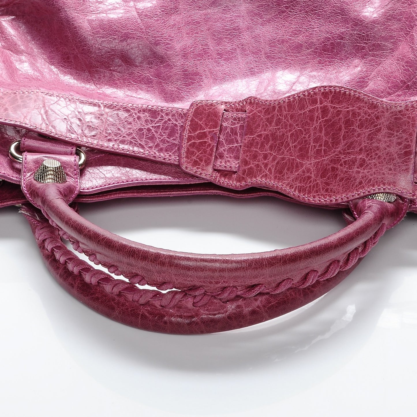 Agneau Giant 21 Silver Hardware City Magenta