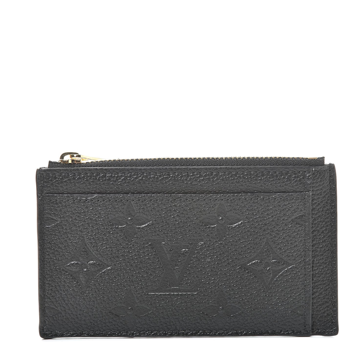 Empreinte Zipper Card Holder Black