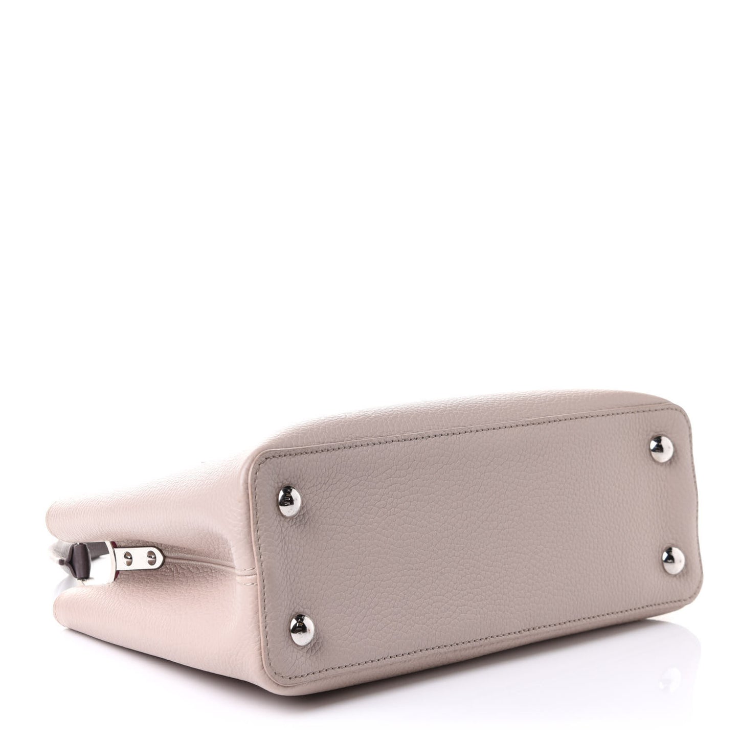 Taurillon Capucines PM Galet Violet