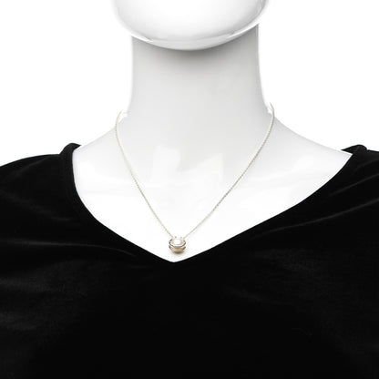 Tiffany Sterling Silver Cultured Pearl Link HardWear Necklace 2 of 7