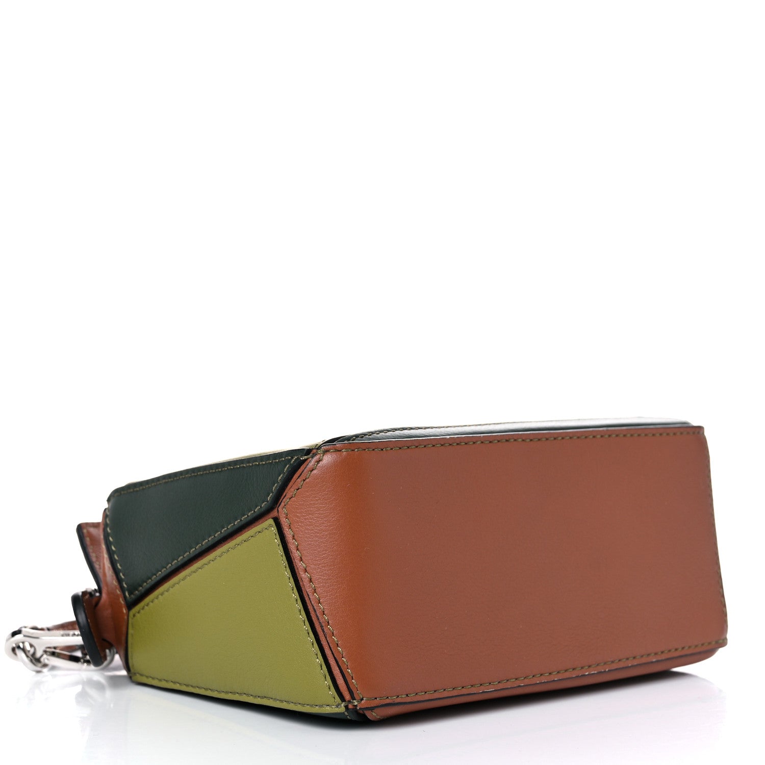 Loewe Calfskin Mini Puzzle Bag Kiwi 4 of 11