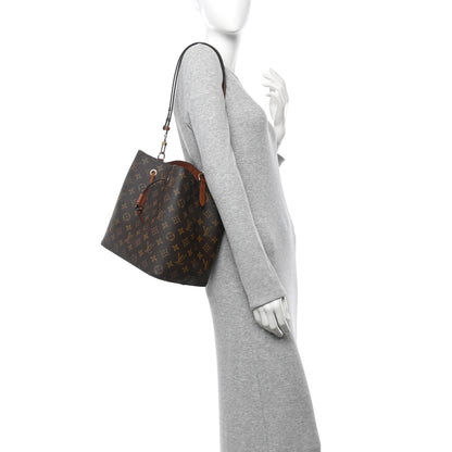 Louis Vuitton Monogram Neonoe MM Caramel 2 of 9