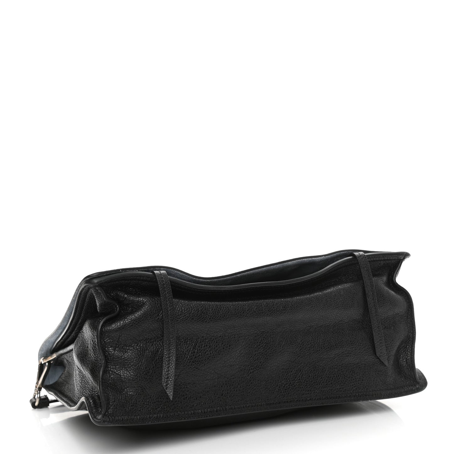 Glace Calf Etiquette Flap Black Astrale
