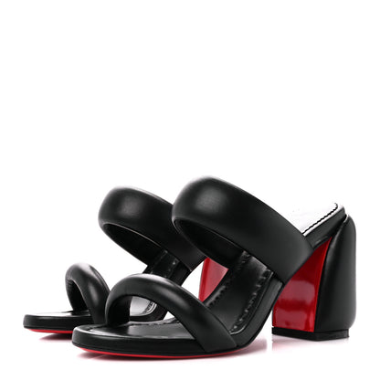 Christian Louboutin Nappa Inflama Sab 85 Sandals 37 Black 3 of 8
