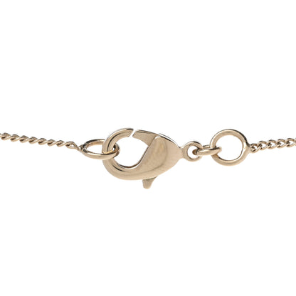 Chanel Enamel CC Camellia Necklace Ivory Gold 5 of 6
